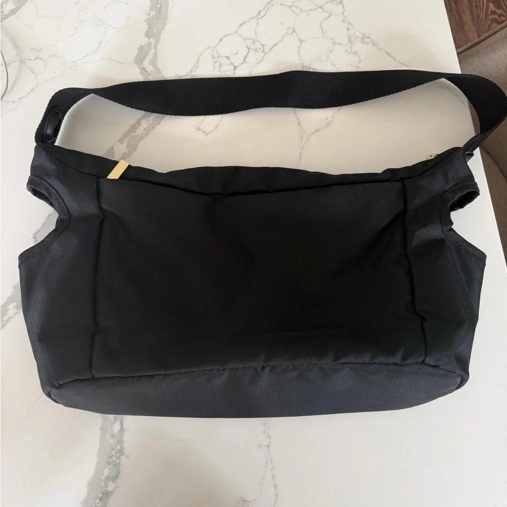 Doona Black Baby Bag with Gold Accents